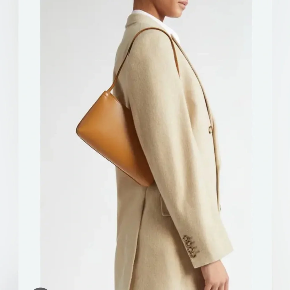 🆕 Mansur Gavriel Gaia Leather Shoulder Bag - Picture 3 of 12